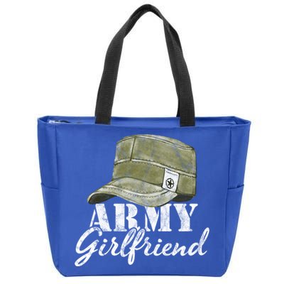 Army Friend Proud Vintage Physical Fitness Workout Gift Zip Tote Bag