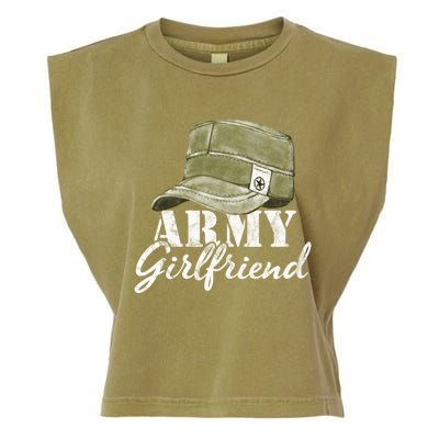 Army Friend Proud Vintage Physical Fitness Workout Gift Garment-Dyed Women's Muscle Tee