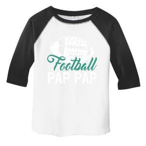 American Football Pap Pap Happy FatherS Day Dad Grandpa Gift Toddler Fine Jersey T-Shirt