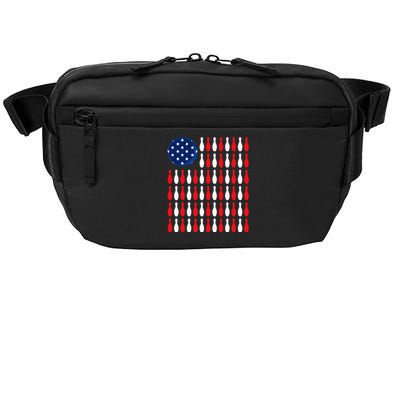 American Flag Patriotic Bowler & Bowling Crossbody Pack