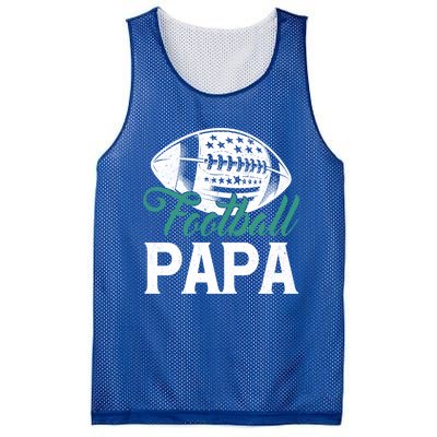 American Football Papa Happy FatherS Day Dad Grandpa Meaningful Gift Mesh Reversible Basketball Jersey Tank