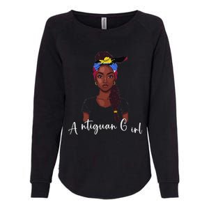 Antigua Flag Products Souvenirs Uniform Woman Antiguan Womens California Wash Sweatshirt