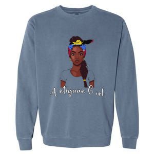 Antigua Flag Products Souvenirs Uniform Woman Antiguan Garment-Dyed Sweatshirt