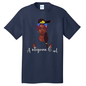 Antigua Flag Products Souvenirs Uniform Woman Antiguan Tall T-Shirt