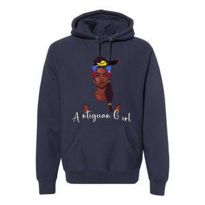 Antigua Flag Products Souvenirs Uniform Woman Antiguan Premium Hoodie