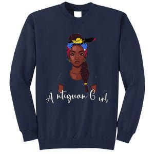 Antigua Flag Products Souvenirs Uniform Woman Antiguan Tall Sweatshirt