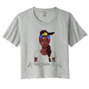 Antigua Flag Products Souvenirs Uniform Woman Antiguan Women's Crop Top Tee