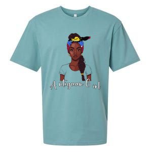 Antigua Flag Products Souvenirs Uniform Woman Antiguan Sueded Cloud Jersey T-Shirt