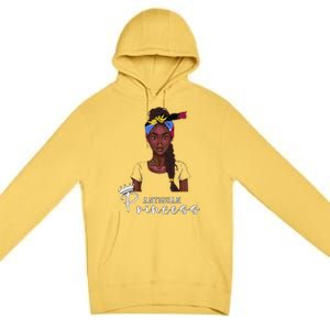 Antiguan Flag Princess Souvenirs Products Woman Antigua Premium Pullover Hoodie