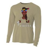 Antiguan Flag Princess Souvenirs Products Woman Antigua Cooling Performance Long Sleeve Crew