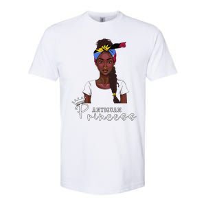 Antiguan Flag Princess Souvenirs Products Woman Antigua Softstyle CVC T-Shirt