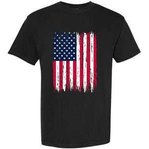 American Flag Patriotic 4th Of July Independence Day Garment-Dyed Heavyweight T-Shirt