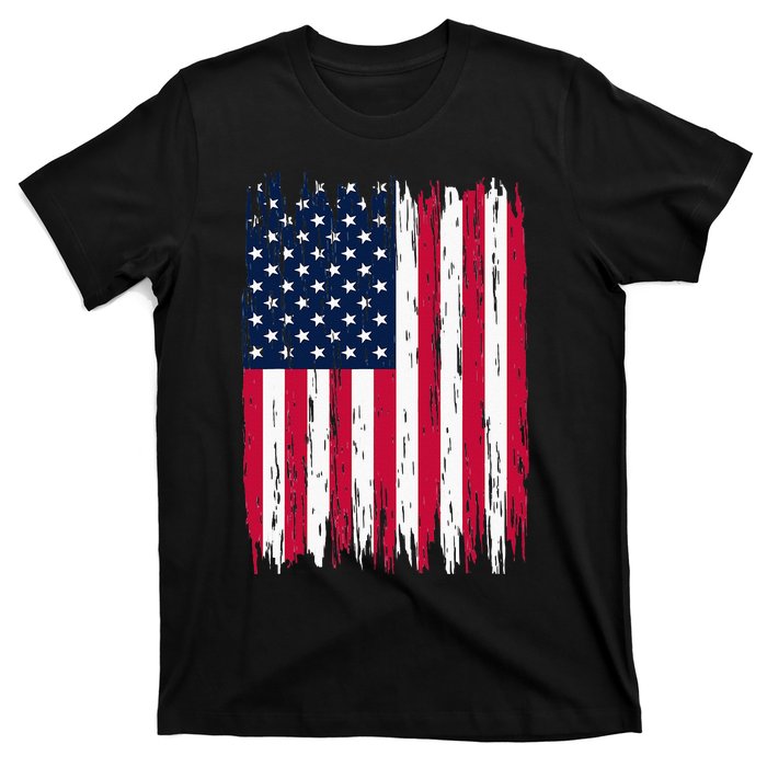 American Flag Patriotic 4th Of July Independence Day T-Shirt