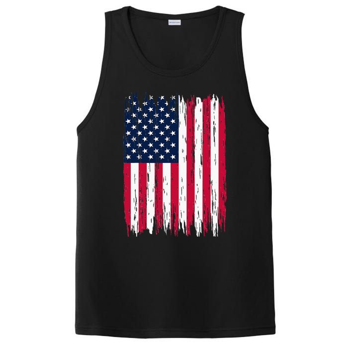 American Flag Patriotic 4th Of July Independence Day PosiCharge Competitor Tank