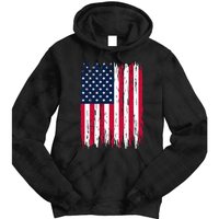 American Flag Patriotic 4th Of July Independence Day Tie Dye Hoodie