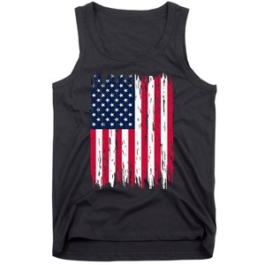 American Flag Patriotic 4th Of July Independence Day Tank Top