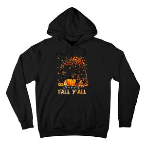 Autumn Fall Pumpkin Truck Thanksgiving Doberman Dog Hoodie