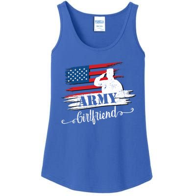 Army Friend Proud Us Military Army Cool Gift Ladies Essential Tank