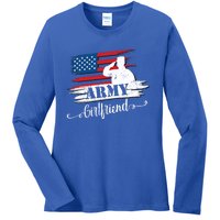 Army Friend Proud Us Military Army Cool Gift Ladies Long Sleeve Shirt