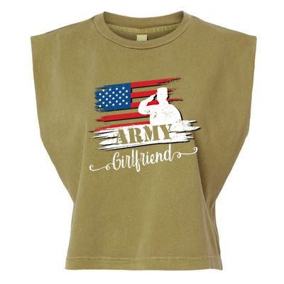 Army Friend Proud Us Military Army Cool Gift Garment-Dyed Women's Muscle Tee