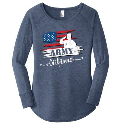 Army Friend Proud Us Military Army Cool Gift Women's Perfect Tri Tunic Long Sleeve Shirt