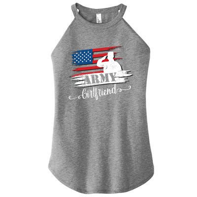 Army Friend Proud Us Military Army Cool Gift Women's Perfect Tri Rocker Tank