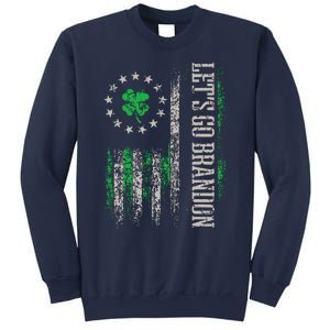 American Flag Patriots Lets Go Brandon St Patricks Day Sweatshirt