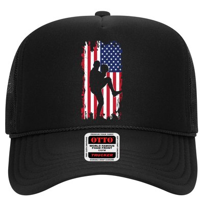 American Flag Pitcher Baseball Apparel Great Gift Baseball Gift Hat