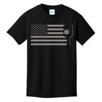 American Flag Pickleball Kids T-Shirt