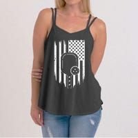 American Flag Pickleball Apparel Pickleball Women's Strappy Tank