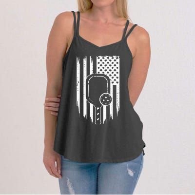 American Flag Pickleball Apparel Pickleball Women's Strappy Tank