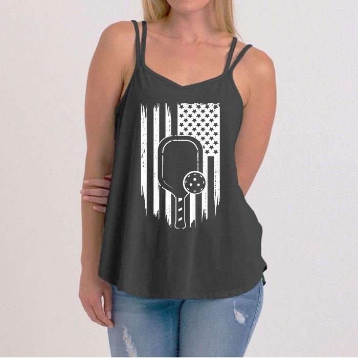 American Flag Pickleball Apparel Pickleball Women's Strappy Tank