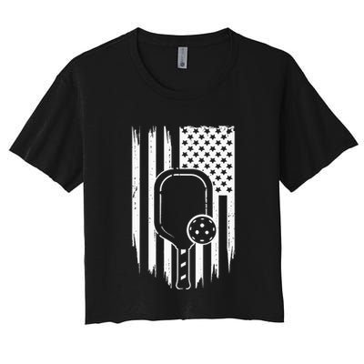 American Flag Pickleball Apparel Pickleball Crop Top