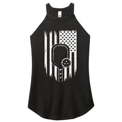 American Flag Pickleball Apparel Pickleball Women's Perfect Tri Rocker Tank