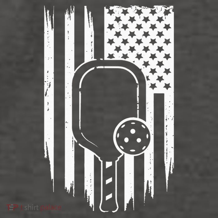 American Flag Pickleball Apparel Pickleball Vector Backpack