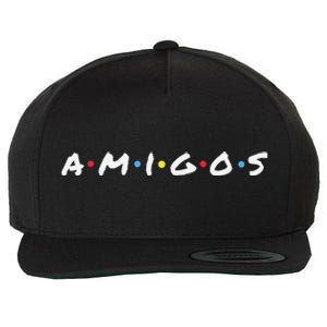 Amigos Fun Pop Culture Friends Humor Cute and Trendy TV Wool Snapback Cap