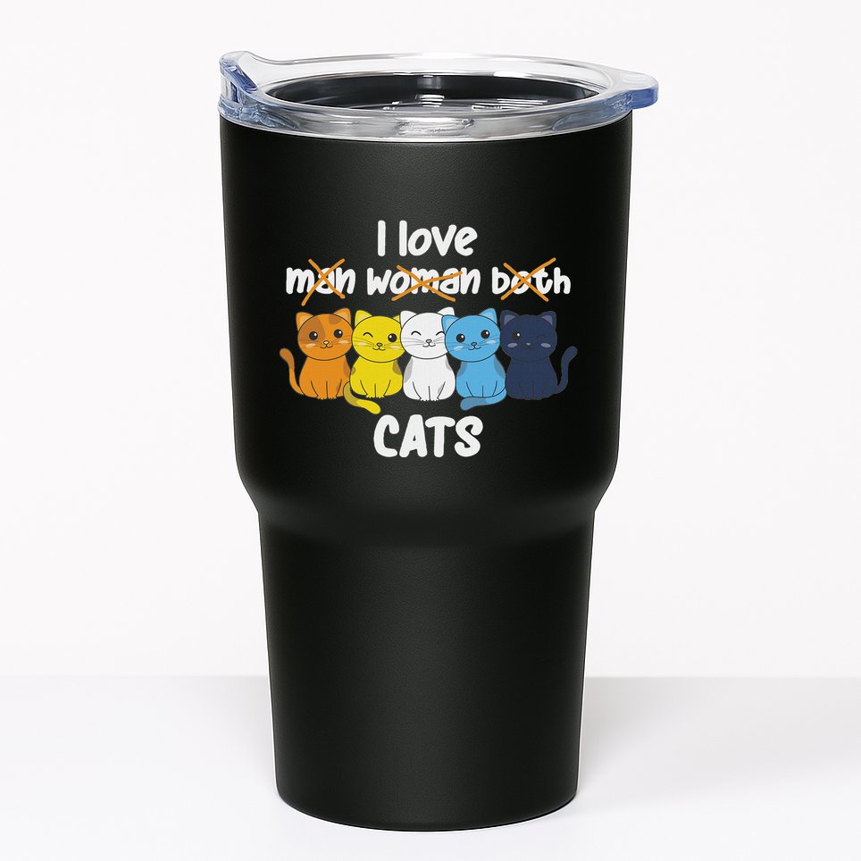 Aroace Flag Pride Lgbtq Cats Cute Aroace Cat Tumbler