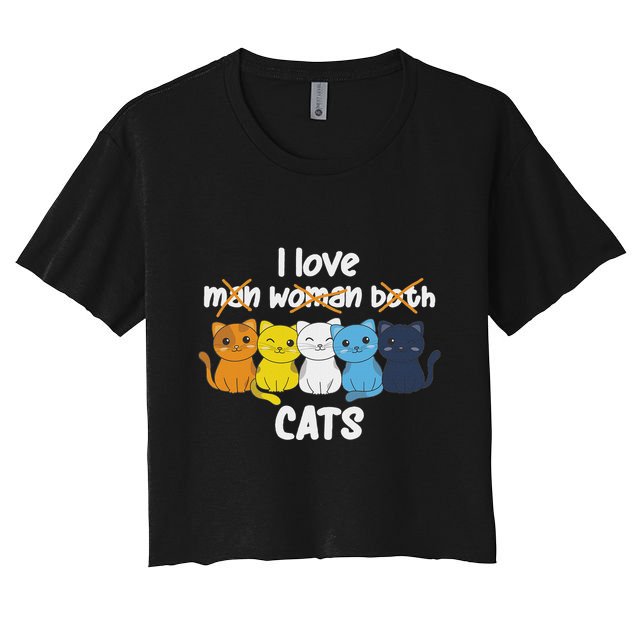 Aroace Flag Pride Lgbtq Cats Cute Aroace Cat Crop Top