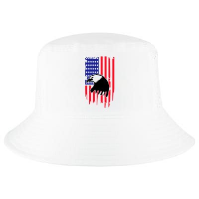 America Flag Patriotic Eagle Cool Comfort Performance Bucket Hat