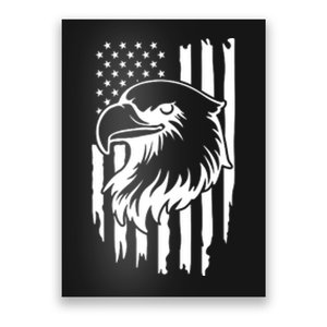 America Flag Patriotic Eagle Poster