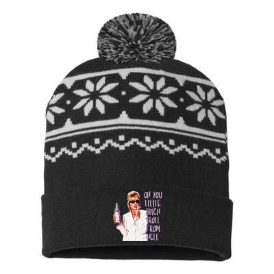 Absolutely Fabulous Patsy USA-Made Snowflake Beanie