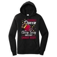 Arizona Football Queen Classy Sassy And A Bit Smart Assy Women's Pullover Hoodie