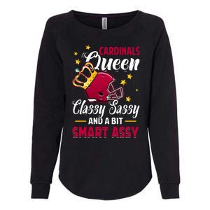 Arizona Football Queen Classy Sassy And A Bit Smart Assy Womens California Wash Sweatshirt