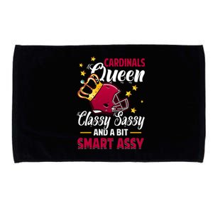 Arizona Football Queen Classy Sassy And A Bit Smart Assy Microfiber Hand Towel