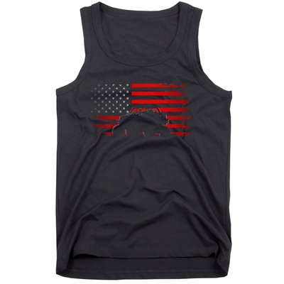 American Flag Quad Atv Tank Top