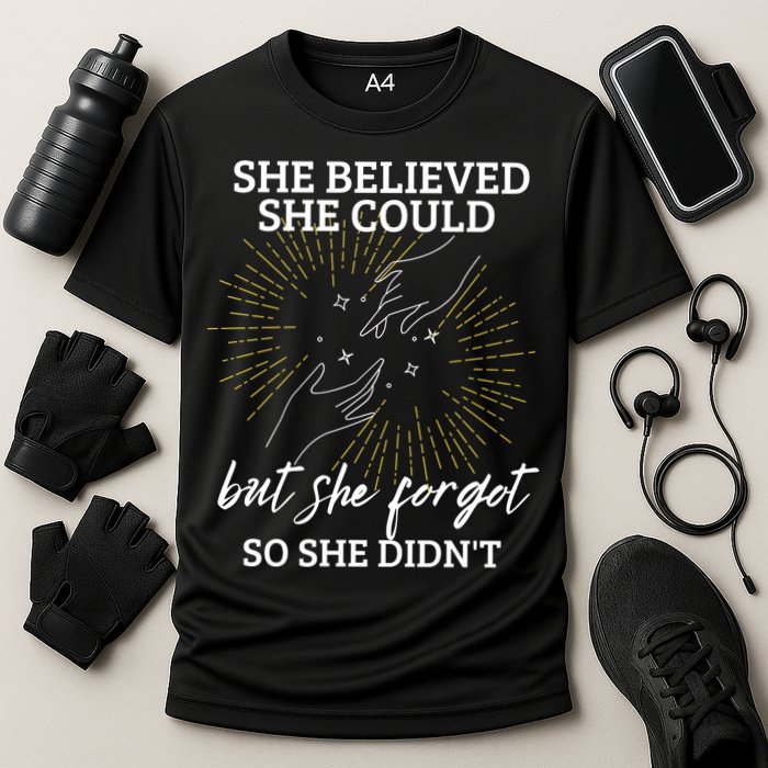 Adhd Funny Quotes Memory Rentention | Adhd Awareness Cooling Performance Crew T-Shirt