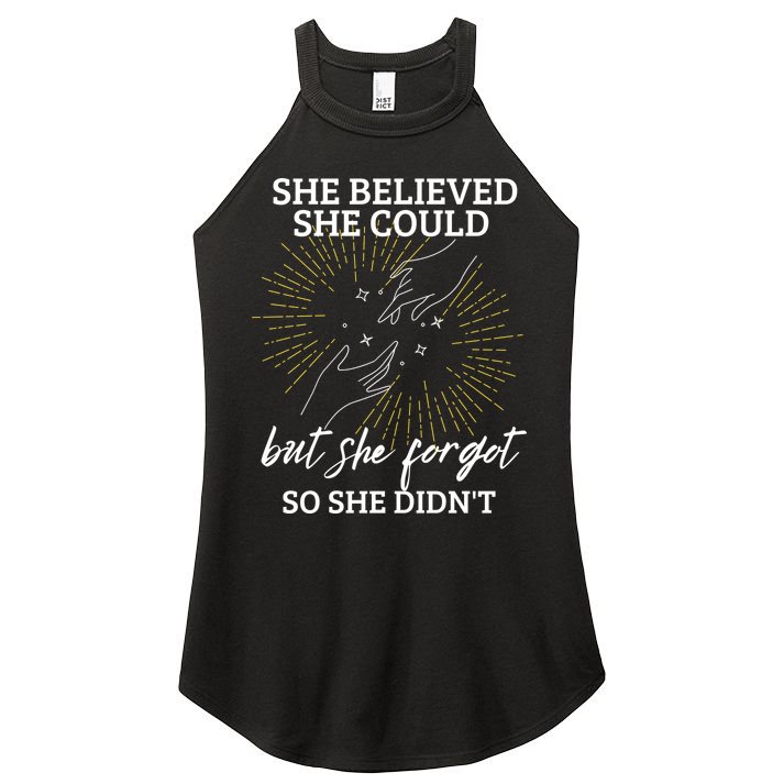 Adhd Funny Quotes Memory Rentention | Adhd Awareness Women's Perfect Tri Rocker Tank