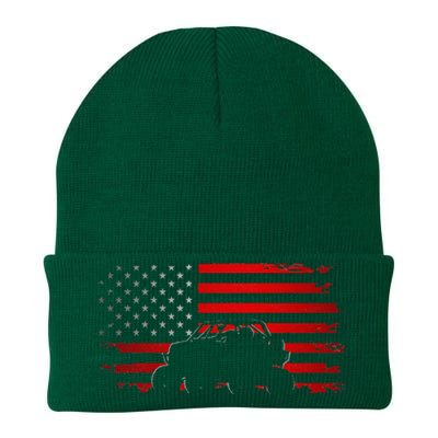 American Flag Quad ATV Apparel Off Road ATV Knit Cap Winter Beanie