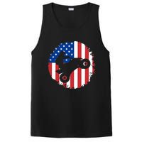 American Flag Quad Bike ATV Four Wheelers Quad Bikers PosiCharge Competitor Tank