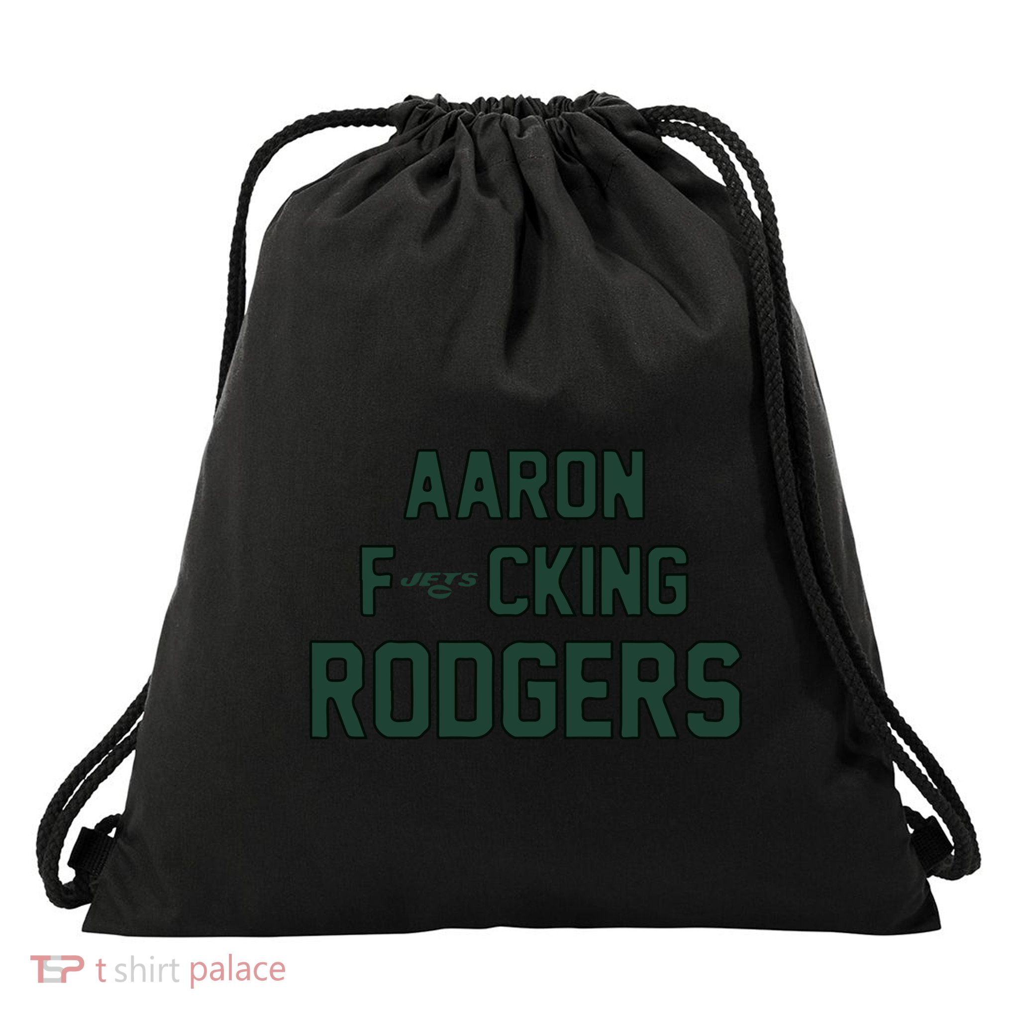 Aaron Fucking Rodgers Drawstring Bag